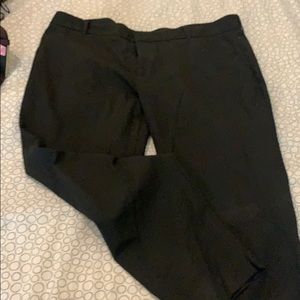 Black ZARA cropped Trouser
